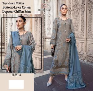 Elegante Ropa Chic India y Pakistaní, Atuendo Versátil de Invierno - Shalwar Kameez de Rayón Grueso con Estampado de Chifón y Dupatta, Talla 7XL - Product Image 3
