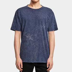 Nouveau T-shirt Homme Coupe Oversize Effet Délavé Acide et Minéral, T-shirt Vintage Ample et Lourd pour Homme - Product Image 2