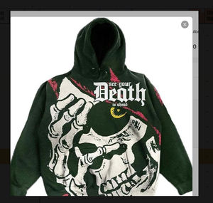 Sudadera de Alta Calidad, Estilo Hip-Hop Retro, con Estampado Personalizado, 100% Algodón, Forro Polar Grueso, Antiencogimiento, con Bolsillos, Corte Regular - Product Image 6