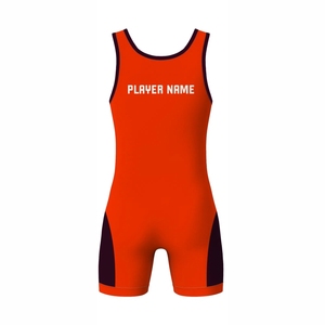 Wholesale Breathable Sublimated Wrestling Singlet Men's Full Color Print Performance Wear for 2026 - Product Image 5