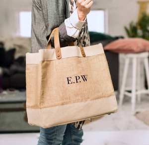 Multi Purpose Jute Messenger <b>Bag</b> with Cotton Strap Eco Friendly Crossbody <b>Bag</b> for Travel Work School and Daily Carry - Product Image 4