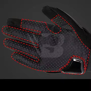 New Arrival Leather Motorbike <b>Gloves</b> <b>Touch</b> <b>Screen</b> Outdoor Full Finger Waterproof Best Quality - Product Image 4