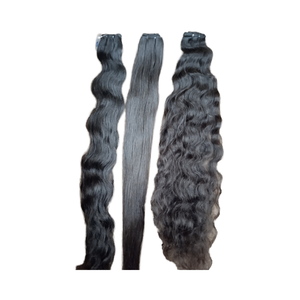 Extensions de cheveux humains indiens Born Straight, lots de qualité supérieure - Product Image 1