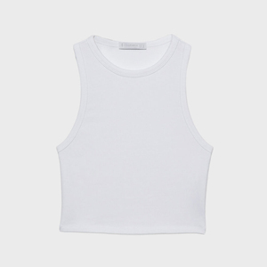 High Quality Knitted Fabric Korean Style Women's Crop Tank <b>Top</b> 220 Grams Eco-Friendly Breathable Quick Dry Anti-Wrinkle Tassel - Product Image 3