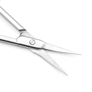 Ciseaux de soin des cuticules en acier inoxydable de qualité supérieure pour droitiers, élimination précise des cuticules, lame incurvée, pointe acérée, outil de beauté pour le nail art - Product Image 6