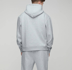 Haut à capuche pour homme en polaire polyester épais et chaud, coupe épaules tombantes, taille XL, imprimé numérique, pour le jogging, vente en gros hiver, offre ODM - Product Image 3