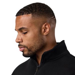 Mens <b>Thin</b> Quarter Zip <b>Jacket</b> Long Sleeve Relaxed Fit Athletic Pullover Casual Gym Sportswear Embroidery Windproof <b>Waterproof</b> - Product Image 6