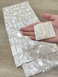 Pièces en nacre en vrac pour composants de bijoux et décoration intérieure - Product Image 6