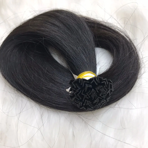 Extensiones de cabello humano natural de primera calidad con puntas en V, hebras suaves y sedosas, fácil unión y acabado de aspecto natural - Product Image 3