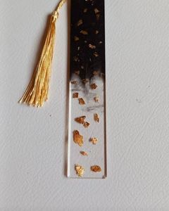 Marcapáginas de Resina Personalizado, Hecho a Mano, con Flores Secas y Brillo, Accesorio Decorativo de Lectura, Regalo para Mujeres - Product Image 2