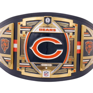Ceinture de championnat NFL des Chicago Bears personnalisable, ceinture sportive de haute qualité or et noir, ceinture de champion personnalisée, ceinture de collection - Product Image 2