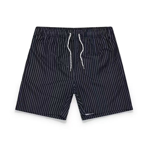 2026 New Summer Striped Casual Shorts for <b>Men</b>, Big Sizes with Built-in Mesh & Quick-Dry Fabric, Drawstring Beach Swim <b>Trunks</b> - Product Image 4