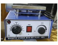 Agitador Magnético de Placa Caliente de Acero Suave de Alta Velocidad, 5 Litros, Controlador Digital, Calentamiento de Laboratorio, Modelo MVL44, 1 Año de Garantía, MVL