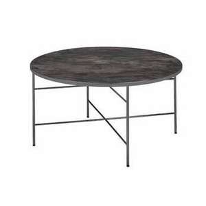 Table basse ronde en marbre tendance la plus vendue avec structure en métal doré, mobilier moderne pour salon, table centrale de luxe - Product Image 4