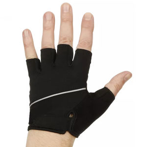 ถุงมือปั่นจักรยานหนังแท้แบบครึ่งนิ้ว สำหรับปั่นจักรยานเสือภูเขา ใช้งานกลางแจ้งในฤดูร้อน พร้อมโลโก้ที่ปรับแต่งได้ ใช้สำหรับตกปลาและออกกำลังกาย - Product Image 4