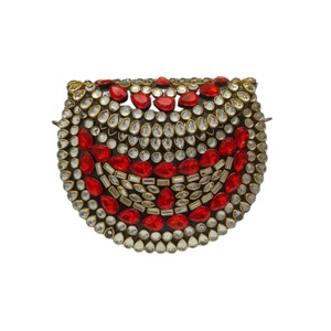 Nouvelles pochettes élégantes en nylon ornées de perles et de paillettes pour femmes, modèle 2026, pour l'exportation, prix fabricant indien - Product Image 1