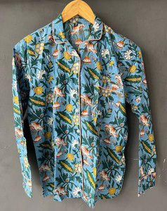 Conjunto de Pijama de Algodón Estampado, Suave y Cómodo, Dos Piezas, Ropa de Dormir, Ropa de Casa, Conjunto para Descansar - Product Image 2