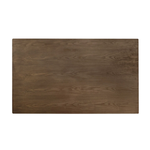 Wood Dining Room <b>Set</b> Rectangular Dining <b>Table</b> with Upholstered Chairs <b>and</b> <b>Bench</b> Modern Indoor Furniture - Product Image 6
