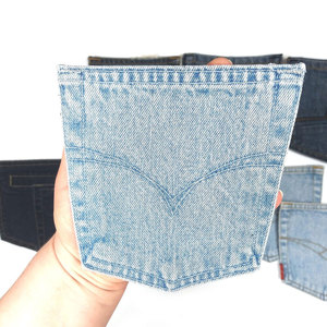 Mini billetera de mezclilla vintage, monedero pequeño, tarjetero portátil, organizador de efectivo compacto para mujeres y hombres, mini billetera de mezclilla - Product Image 4