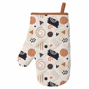 Gants de cuisine en coton de qualité supérieure, maniques de four résistantes à la chaleur pour la cuisine, rembourrage épais, confortables et durables - Product Image 3
