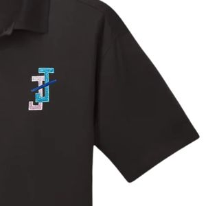 Premium <b>Dad</b> Quick Dry Mesh Polo <b>Shirt</b> with Custom Embroidered Logo Lightweight Breathable Short Sleeve Athletic Golf <b>Shirt</b> - Product Image 2