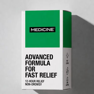 Cajas de Embalaje Farmacéutico Personalizadas Multiusos Aptas para Tabletas, Cápsulas, Medicamentos Herbales y Suplementos - Product Image 1