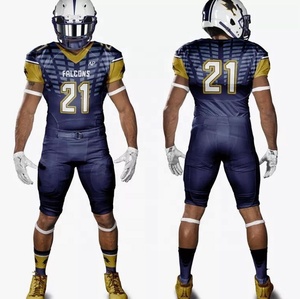 Personalizar sublimado hombres ropa deportiva uniformes de fútbol americano 100% poliéster hombres Kit de fútbol americano - Product Image 2