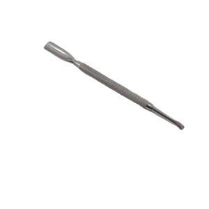 Pousse-cuticules et éliminateur de peaux mortes en acier inoxydable de haute qualité pour le nettoyage des ongles, manucure et pédicure - Product Image 1