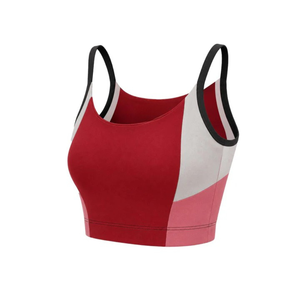 Soutien-gorge de sport push-up Chuangyue sexy en coton 100 % multicolore, dos nageur, maintien moyen, pour yoga et activités sportives – Vente en gros - Product Image 6