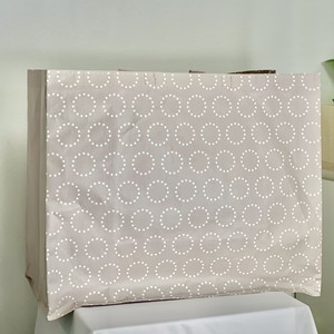 Sac de courses réutilisable pliable en tissu flexo imprimé, couleur personnalisée, fabriqué au Vietnam, prix d'usine - Product Image 2
