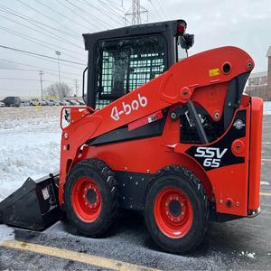 รถตักล้อยาง KUBOTA SSV65 ลดราคาพิเศษ ระบบไฮดรอลิกสองสปีด ไฮดรอลิกเสริมแรงดันสูง พร้อมปั๊มแบบ Quick Attach พร้อมจัดส่ง - Product Image 1