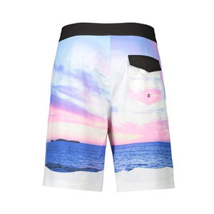 Shorts de bain pour hommes 100% polyester, séchage rapide, décontractés, pour la plage, vente en gros en marque blanche - Product Image 3