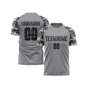 เสื้อฟุตบอลเด็กแขนสั้นระบายอากาศได้ดี พร้อมชื่อทีมและหมายเลขแบบกำหนดเอง รุ่นเปล่าสำหรับนักเตะ - Product Image 4