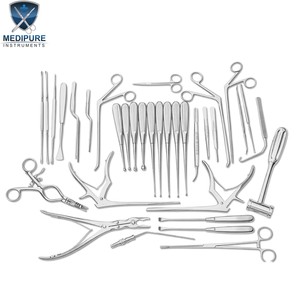 Juego de Instrumentos de Laminectomía Ortopédica de Alta Calidad, Juego Completo de Instrumentos Quirúrgicos de Acero Inoxidable para Cirugía de Columna Vertebral - Product Image 3