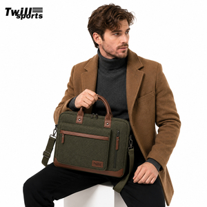 Sac d'ordinateur portable promotionnel personnalisé, durable, classique, écologique, multifonctionnel, en feutre de laine doux - Product Image 4