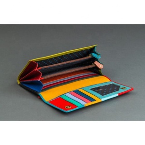 Vintage Hot-Sale Stock Wholesale MultifunctionaL Female Long Leather Women Wallet - Product Image 2