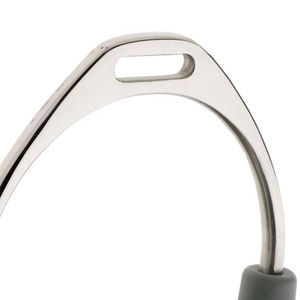 อานม้าสแตนเลสแบบใหม่ล่าสุด พร้อมวงแหวนยางและดีไซน์นิรภัยรูปนกยูงหลากสี - Product Image 4