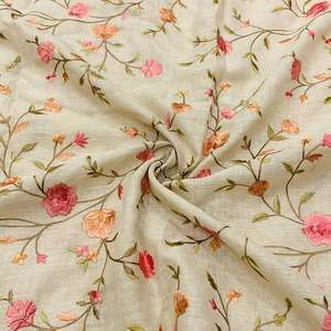 Tela de encaje soluble en agua con bordado de lujo para vestidos de novia, prendas de diseñador y ropa de novia. - Product Image 5