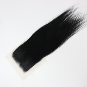 Extensiones de Cabello Humano Remy 4x4 con Cierre de Encaje Transparente para Mujer, Liso Natural, Parte Libre, Doble Trama a Máquina, Todo Incluido - Product Image 5