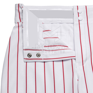 Pantalons de baseball pour hommes les plus vendus, logo personnalisé, vêtements d'équipe, respirants, haute qualité, 100% polyester - Product Image 4