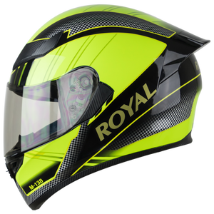 Vietnam Fabriqué Royal M138B Casque de moto intégral Premium ABS Graphic Fermeture à dégagement rapide Vente directe d'usine Nouveau - Product Image 1