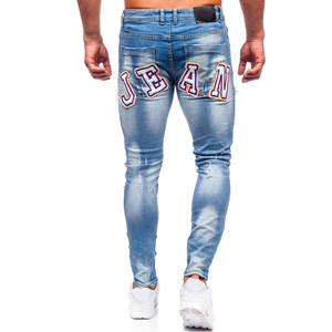 กางเกงยีนส์เดนิมผู้ชาย ทนทาน ผ้าฝ้ายหนา หลายกระเป๋า สไตล์คลาสสิค ทรงเข้ารูป เหมาะสำหรับงานอุตสาหกรรม - Product Image 6