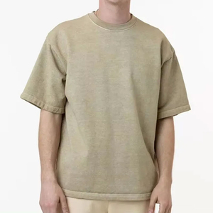 เสื้อยืดคอกลมแขนสั้นผู้ชายผ้าฝ้าย 100% แบบสั่งทำพิเศษ พิมพ์ลายยางนูน เป็นมิตรกับสิ่งแวดล้อม ระบายอากาศได้ดี ทรงปกติ มีกระเป๋าคู่ - Product Image 2