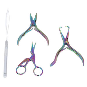 Kits d'extensions de cheveux, outils et accessoires de coiffure professionnels pour coiffeurs - Product Image 2