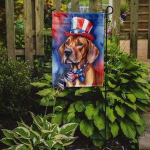 Bandera de jardín americano patriótico de Rhodesian Ridgeback, buzón Multicolor, cartel decorativo para Patio, ilustraciones, camas de flores, tamaño - Product Image 2