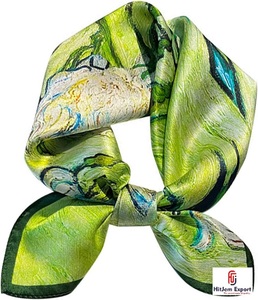 High Quality Custom Printed Short <b>Scarf</b> Fabric OEM ODM Textile Manufacturer Private Label Fashion Products Export - Product Image 5