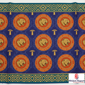 Wholesale Nigeria Twill Rib African Wax Print Cotton Fabric OEM ODM Customized Textile Manufacturing Supplier - Product Image 2