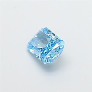 Diamante Radiante Azul Claro de 4.00ct, Diamante Suelto Azul Claro Raro, Diamante de Color Certificado, Anillo de Compromiso de Lujo - Product Image 3