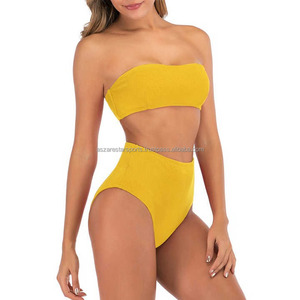 Bikini de cintura alta para mujer, trajes de baño, ropa de playa de alta calidad, conjuntos de Bikini, conjuntos de playa, logotipo personalizado - Product Image 5