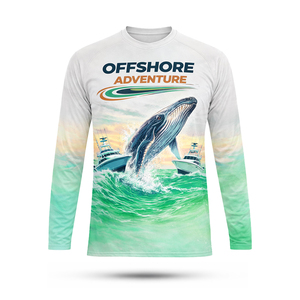 Camisetas y Tops Personalizados de Manga Larga para Hombre, Sublimación Sólida, Antibacterianos, 100% Poliéster, Ligeros para Invierno - Product Image 1